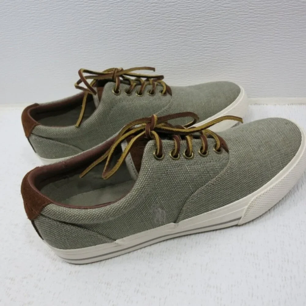 Polo Ralph Lauren Canvas Comfort Deck Shoes 8 D